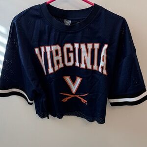 Virginia Navy Blue Women's Top